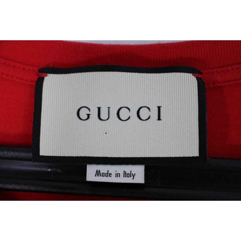Gucci Red Short Sleeve Tee - Picture 3 of 15